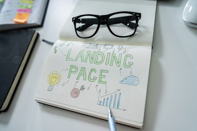 Captação de leads: 1 - Landing Page 