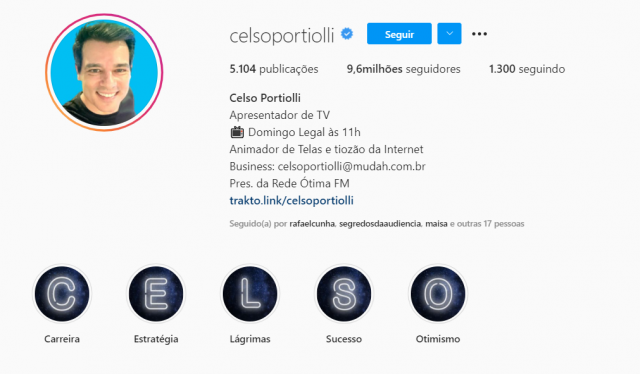  Ideias de Bio para Instagram - Celso Portiolli